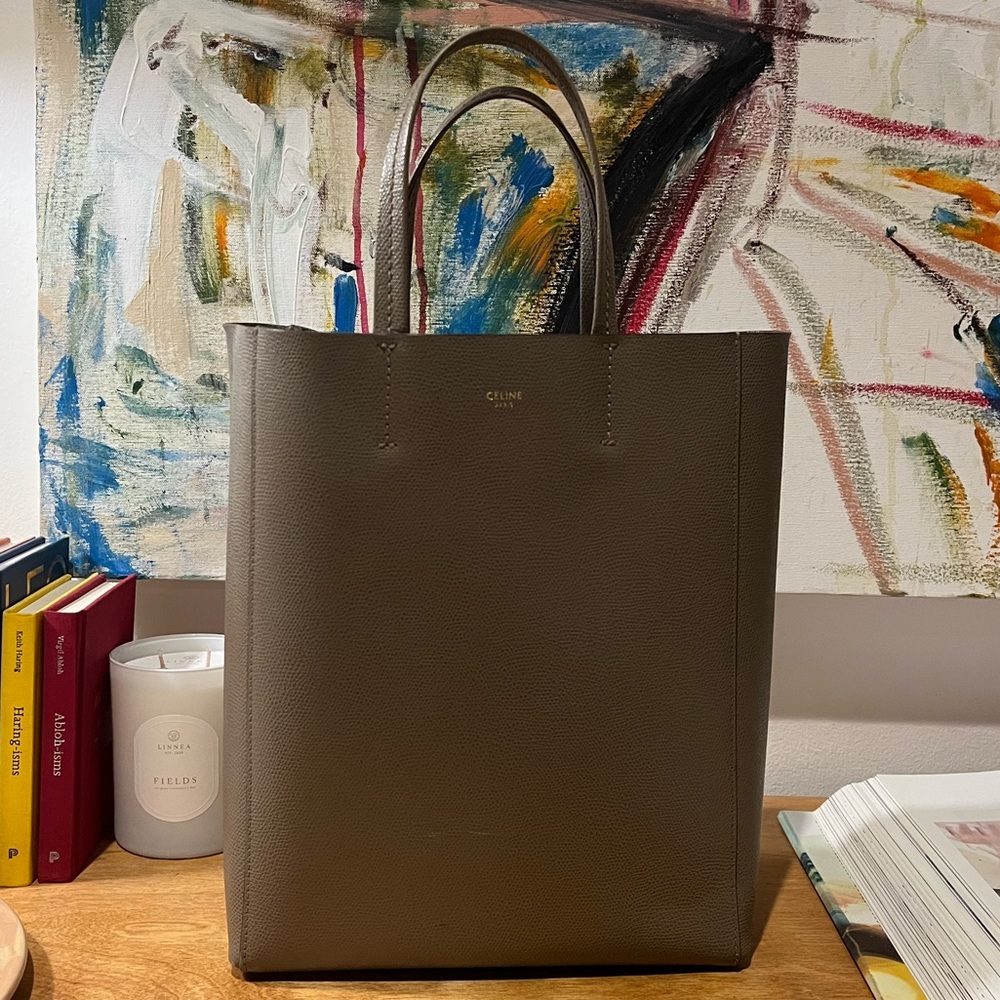 Celine Small Cabas tote in Taupe